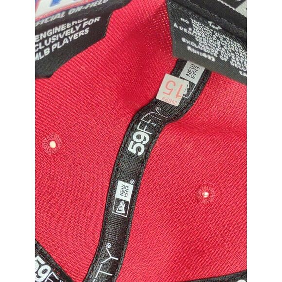 New Era 59Fifty Men Women Hat St. Louis Cardinals Low Profile Red Fitted Cap - Picture 9 of 16